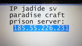 ip jadide server paradise craft