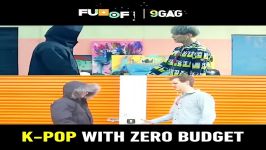 Zero budget K pop by LankyBox  9GAGFunOff