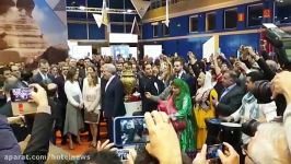 حضور پادشاه ملکه اسپانیا در غرفه ایران در نمایشگاه بین‌المللی Fitur اسپانیا