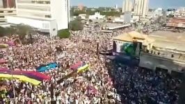اعتراض تجمع مردم ونزوئلا به مادورو