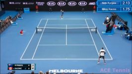 Nick Kyrgios vs Milos Raonic