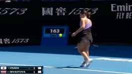 Naomi Osaka vs Anastasija Sevastova