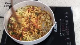 ماکارونی یا مکرونی افغانی Afghani Style Macaroni Recipe Pasta Recipe