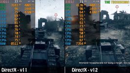 DirectX 11 vs. DirectX 12  Battlefield 1