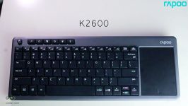 معرفی Rapoo K2600 Touch Pad Keyboard