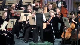 Edward Yudenich 8 years old conducts Liszt Les Preludes