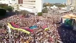 اعتراض تجمع مردم ونزوئلا به مادورو