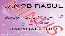 سوپرایز ویژه آهنگ بی کلام جناب رسول به نام قارا قالپاگیم janob rasul qaraqalp