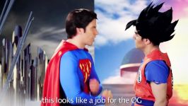 Goku vs Superman. Epic Rap Battles of History