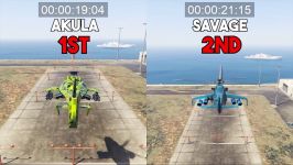 GTA 5 ONLINE AKULA VS SAVAGE WHICH IS BEST HELICOPTER 