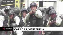 درگیری بین مخالفان مادورو نیروهای امنیتی ونزوئلا