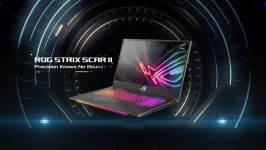 Precision Knows No Bounds  ROG Strix SCAR II 17 inch  ROG