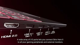 Technical Features  ROG Strix Hero II GL504  ROG