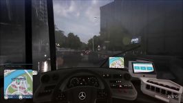 گیم پلی بازی رانندگی اتوبوس  Bus Simulator 18