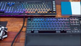 Razer Huntsman Elite vs Corsair K95 Platinum RGB Keyboard Comparison