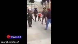 تلاش مرد فلسطینی برای آزاد کردن کودک ۱۰ ساله دست صهیونیست‌ها