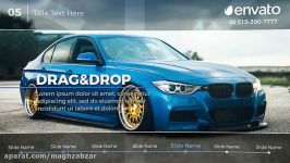 پروژه افترافکت تیزر تبلیغاتی فروش خودرو Car Dealer Promo