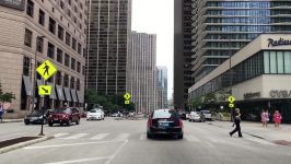 Driving Downtown  Chicago 4K  USA