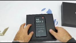 آنباکس گوشی جدید Xiaomi Mi Mix3 در بانه کالا