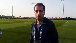 گزارش خبرنگار تسنیم تمرین تیم ملی ایران