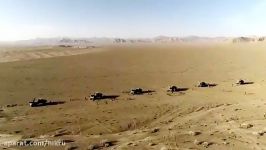 قدرت آتش توپخانه ارتش در رزمایش اقتدار ۹۷ نیروی زمینی ارتش