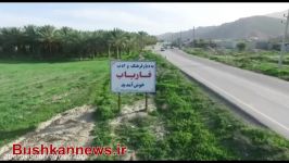 فیلمی دیدنی ورودی روستای زیبای فاریاب بخش بوشکان