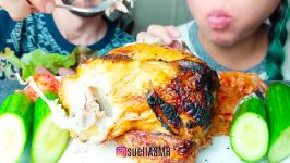 ASMR Baby BUMP REVEAL Whole Rotisserie Chicken
