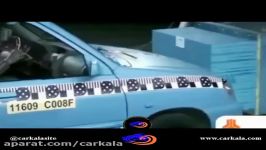 تست تصادف پراید CARKALA.COM