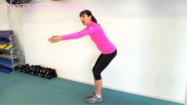 ورزش در منزل  تمرینات ورزشی کل بدن برای خانمها مناسب برای مبتدیان