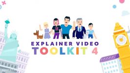 پروژه افترافکت جعبه ابزار موشن گرافیک تبلیغاتی Explainer Video Toolkit 4