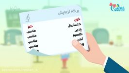 مجموعه انیمیشن روشنا  آمار وحشتناک کم خونی