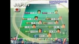 خلاصه بازی ایران 2 1 ژاپن در مقدماتی جام جهانی 2006