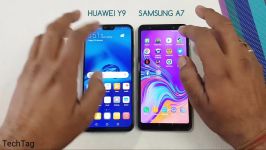 Huawei Y9 2019 vs Samsung A7 2018 Speed Test Ram Management Test 