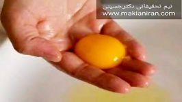 چکارکنیم رنگ زرده تخم مرغ طلایی شود