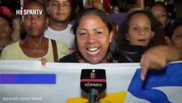 تظاهرات مردم کاراکاس در حمایت مادورو 4