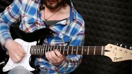 تست صدای گیتار الکتریک فندر Fender Squier Bullet Strat Black