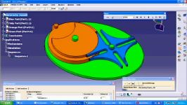 آموزش شبیه سازی مکانیزم جنوآ کتیاCatia DMU Kinematics