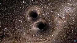 ادغام دو سیاه چاله فضایی در یکدیگر  گجت نیوز