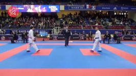 آستیل بک ، استیون دا کوستا  کاراته 1 پاریس 2019  دور 1 Kumite 67 کیلوگرم