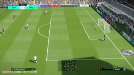 گیم پلی PES2018 بین تیمهای منچستر سیتی منچستر یونایتد باسطحsuper star