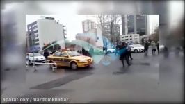 مردم خبرنگار ؛ معضل کمبود تاکسی تقاطع نیایش