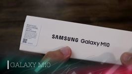 جعبه گشایی گوشی جدیدSamsung Galaxy M10