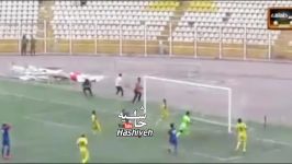 خنده دار ترین گزارشگر تاریخ فوتبال ایران ، گزارش قرن در لیگ دسته اول