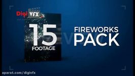 دانلود مجموعه فوتیج آتش بازی Fireworks Pack