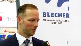 Besuch am neuen Messestand bei August Blecher