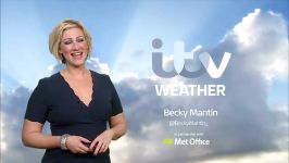 Becky Mantin  ITV Weather 14Jan2019