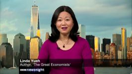 Linda Yueh  Tight Top Newsnight 10Jan2019