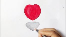 How to draw a Heart.Step by step Drawing for a perfect heartVery easy.