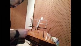 تکنوازی سنتور حسین مقیمی استاد سنتور آموزشگاه موسیقی زند