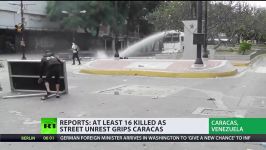 Coup attempt in Venezuela At least 16 killed as street